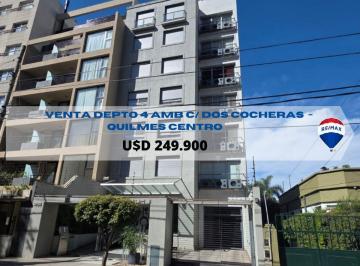 Departamento · 115m² · 4 Ambientes · 2 Cocheras · Venta Depto Quilmes Centro