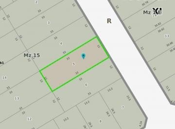 Terreno · 396m² · Terreno en Venta Loteo Las Azaleas Escobar