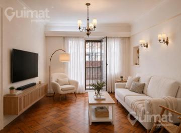 Departamento · 90m² · 3 Ambientes · Recoleta Piso 3 Ambientes Toilletes Dependencia Cocina Indep. de Epoca Bien Cuidado 2 Balcones