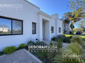 Casa · 185m² · 6 Ambientes · 4 Cocheras · Casa en Alquiler Anual 4 Dorm. - Lote Interno - Una Planta Puertos Escobar