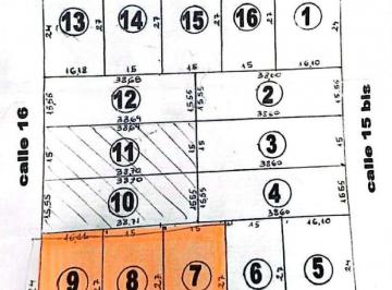 Terreno , Mar del Tuyú · Terreno de 1215 m² en Venta en Mar del Tuyú