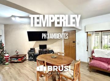 PH · 265m² · 3 Ambientes · 1 Cochera · Venta Casa PH 3 Ambientes con Cochera y Terraza - Temperley