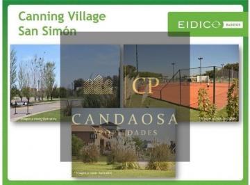 Terreno · 620m² · Mlm. Lote a Espacio Verde en Barrio San Simón, Canning
