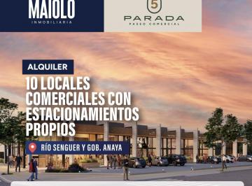 Local comercial · 1500m² · 10 Locales Comerciales con Estacionamiento Propio en Rio Senguer y Anaya