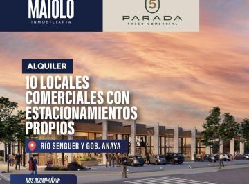 Local comercial · 1500m² · 10 Locales Comerciales con Estacionamiento Propio en Rio Senguer y Anaya