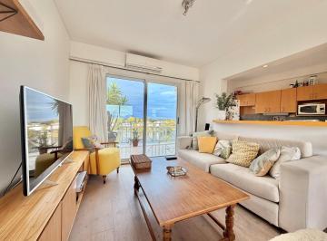 Departamento · 55m² · 2 Ambientes · 1 Cochera · Departamento Amoblado con Vista Al Lago en Alquiler Anual en Portezuelo, Nordelta!