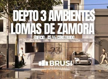 Departamento · 62m² · 3 Ambientes · Departamento en Venta de Pozo en Lomas de Zamora