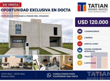 PH · 110m² · 4 Ambientes · 1 Cochera · Oportunidad Exclusiva en Docta: Dúplex a Estrenar a Pasos del Colegio