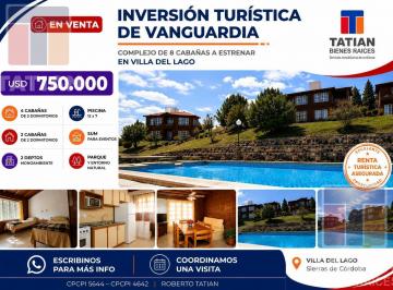 Casa · ¡Inversión Turística de Elite! Complejo de 8 Cabañas a Estrenar en Villa del Lago