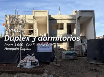 PH · 125m² · 4 Ambientes · 1 Cochera · Venta Dúplex 3 Dorm. - Boerr 3050 - Confluencia Rural - Neuquén Capital