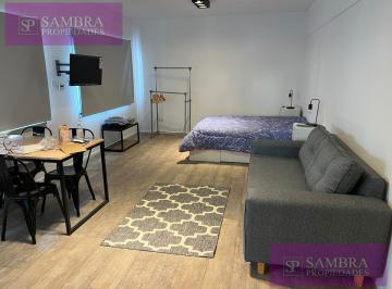 Departamento · 38m² · 1 Ambiente · Av Cabildo 2500 Monoambiente Amoblado y Equipado. Alquiler Temporario. Studio Amplio 40 m².