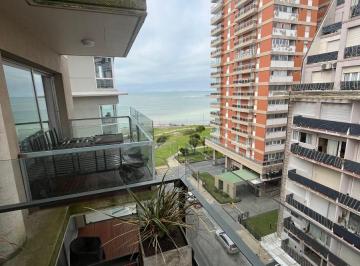 Departamento de 2 ambientes, Mar del Plata · Departamento en Alq con Vista Al Mar Alem