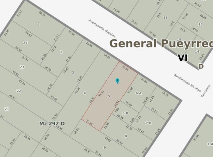 Terreno · 342m²