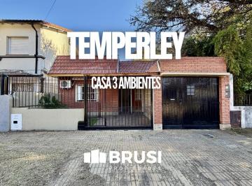 Casa · 72m² · 3 Ambientes · Casa en Venta en Temperley Oeste