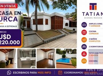 Casa · 200m² · 5 Ambientes · 1 Cochera · ¡Tu Hogar en El Corazón de Urca! Sólida Casa de 3 Dorm. con Pileta y Gran Potencial