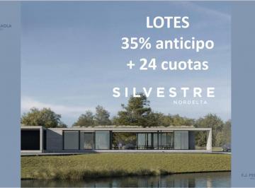 Terreno · 730m² · Terreno Lote Financiado Al Lago en Venta en Silvestre, Nordelta, Tigre, G. B. a. Zona Norte