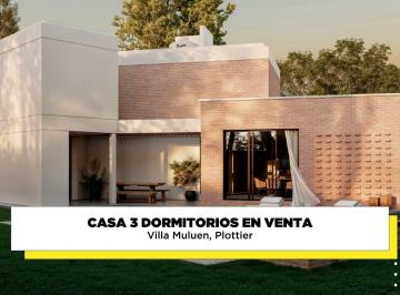 Casa · 199m² · 4 Ambientes · 1 Cochera · Casa 3 Dorm. en Pozo en Venta Villa Muluen