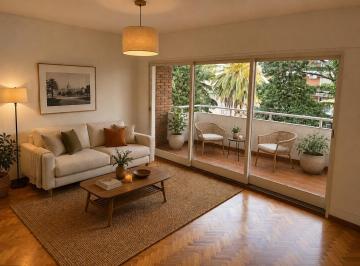 Departamento · 48m² · 2 Ambientes · 1 Cochera · Semipiso 2 Amb en Colegiales con Cochera y Balcón Aterrazado