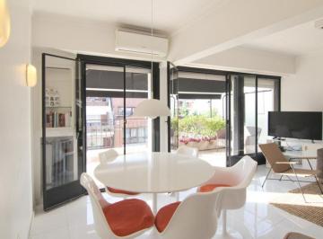 Departamento de 3 ambientes, Palermo · Recoleta — Departamento 3 Ambientes Amoblado con Terraza, Parrilla y Dependencia
