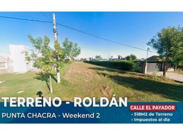 Terreno · 518m² · Terreno en Venta Punta Chacra Roldán Weekend 2