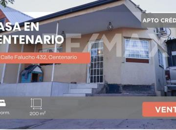 Casa · 200m² · 3 Ambientes · 2 Cocheras · Venta Casa 2 Dorm. Calle Falucho 432 - Cente