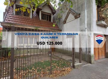 Casa · 170m² · 4 Ambientes · 1 Cochera · Venta Casa Quilmes