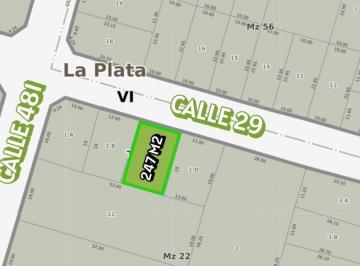 Terreno · 247m² · Lote en Venta Gonnet