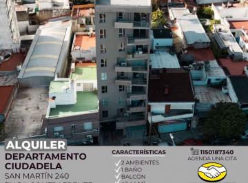 RUS-RUS-11203_2 · Alquiler Departamento 2 Ambientes - Ciudadela, Tres de Febrero