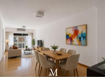 Departamento · 128m² · 3 Ambientes · 1 Cochera · Quintana y Callao - 3amb con Cochera Dependencia y Escritorio Venta - Piso Alto