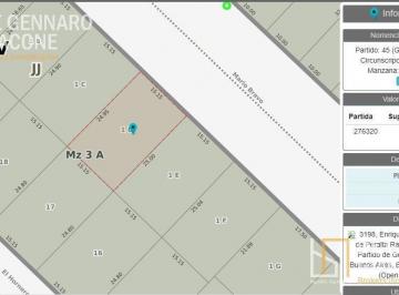 Terreno · 378m² · Lote Comercial Mario Bravo