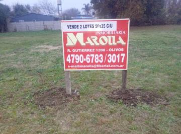 Terreno , Pilar · Venta de 2 Terrenos de 700 m² Cada Uno en Zelaya