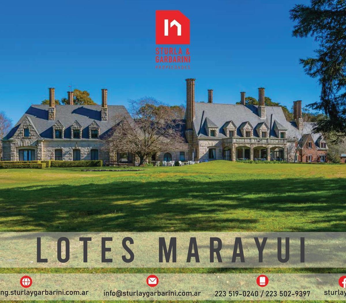 Exclusivo lote de 973 m² en Marayui Country Club