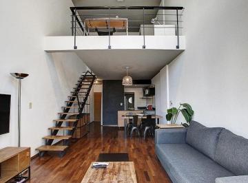 Departamento de 2 ambientes, Palermo · Medianoche en Palermo Hollywood – Estilo Dúplex de 1 Dormitorio