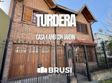 Casa · 158m² · 4 Ambientes · 2 Cocheras · Venta Casa 4 Ambientes con Cochera - Turdera - Lomas de Zamora