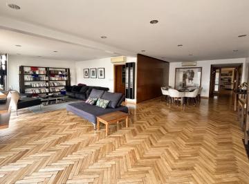Departamento · 167m² · 5 Ambientes · 1 Cochera · Piso Alto en Recoleta con Balcón Corrido, Cochera y Seguridad 24 Hs