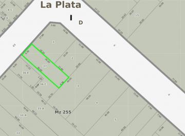 Terreno · 281m² · Lote en Venta La Plata Ideal Desarrollo