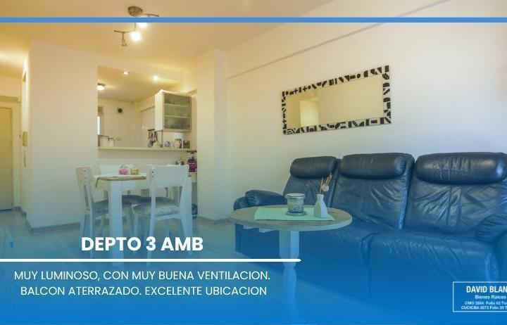 Departamento · 61m² · 3 Ambientes