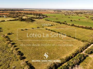 Terreno · 2000m² · Venta Lote Desde 2000 m Barrio La Sortija, Los Cardales