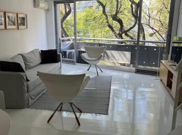 Departamento · 70m² · 2 Ambientes · 1 Cochera · Duplex en Alquiler 2 Ambientes en Palermo Chico Amoblado y Equipado con Cochera.