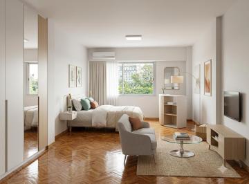 Departamento · 32m² · 1 Ambiente · Monoambiente Amplio y Luminoso con Vista Abierta a Plaza Libertad \ Apto Profesional