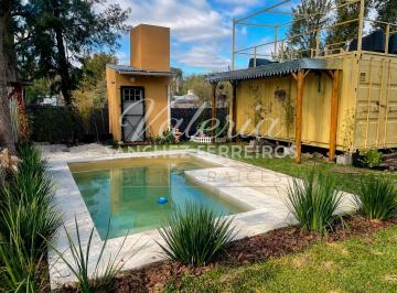 Quinta vacacional · 20m² · 2 Ambientes · Loteo en El Pato con Pileta y Contenedor en Venta