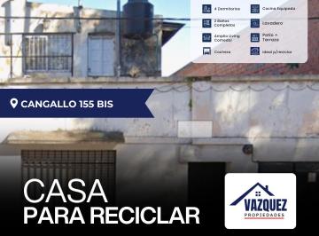 Casa de 8 ambientes, Rosario · Casa a Reciclar en Zona Inmejorable - Cangallo 155 Bis