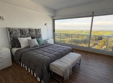 Departamento · 63m² · 2 Ambientes · 1 Cochera · 2 Amb. Vista Al Rio, Amob. en Alquiler con Cochera, Complejo Zencity