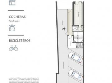 Garage · 12m² · Venta - Espacio Guardacoches Descubierto - en Construcción - Villa del Parque