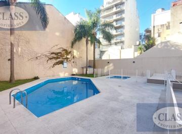 Departamento · 45m² · 2 Ambientes · Departamento 2 Ambientes con Patio en Alquiler en Flores - Piscina - Sum - Seguridad 24 Hs Presencia