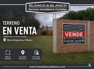 Terreno · 387m² · Se Vende Terreno en Barranqueras – Chaco