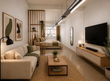 Departamento · 49m² · 1 Ambiente · En Venta Monoambiente de 49 m² Más Entrepiso con Baulera en Azcuénaga 400