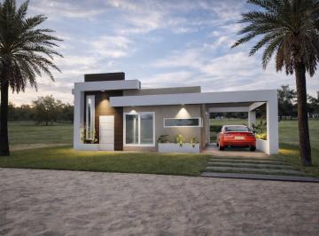 Casa · 100m² · 4 Ambientes · Casa de 4 Ambientes en Barrio Casuarinas Club de Campo con Seguridad Las 24hs y Amenities. Acepta Pe