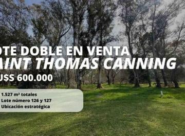 Terreno · 1527m² · Lote Doble en Saint Thomas Canning