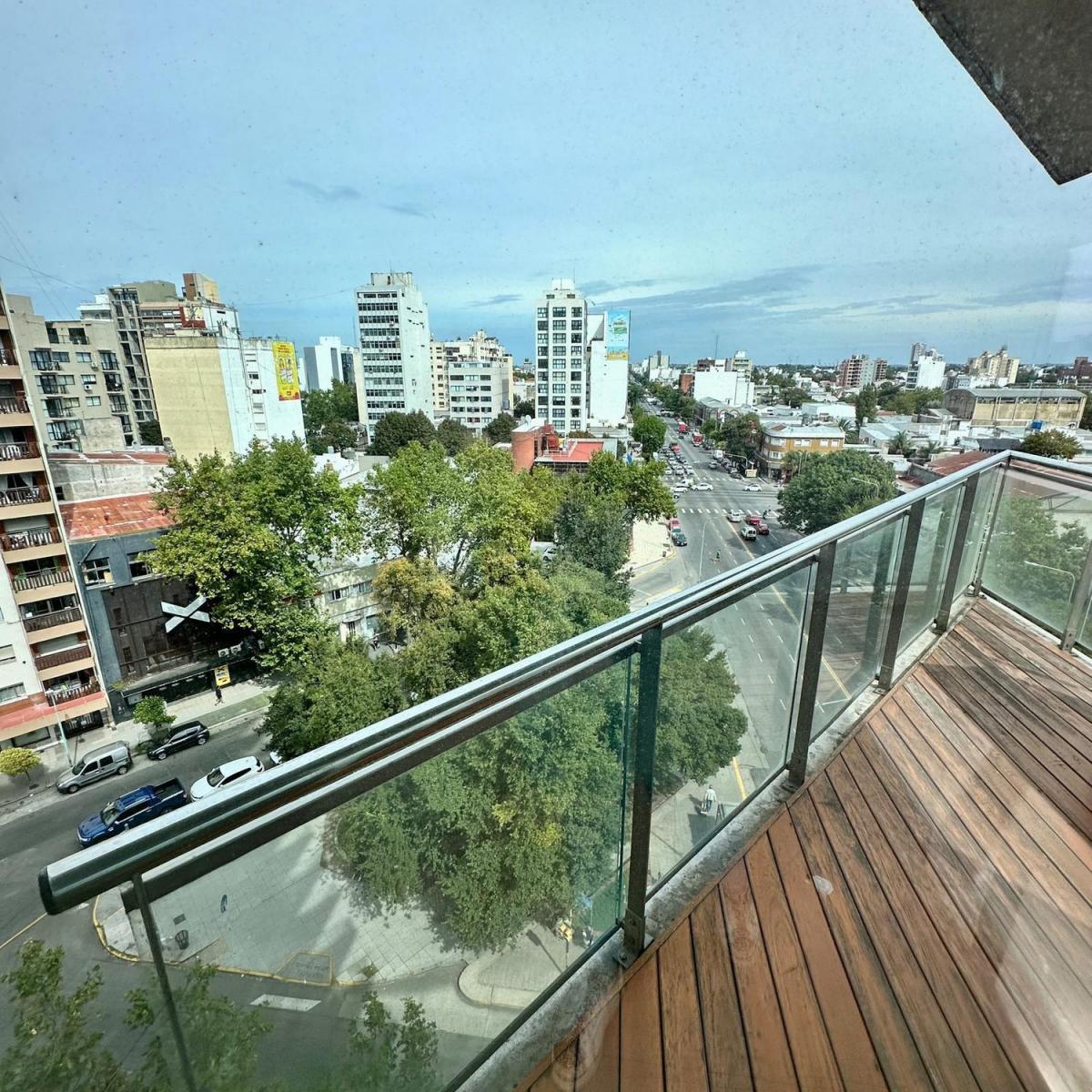 Depto 2 amb, 50m² con cochera y baulera — Centro